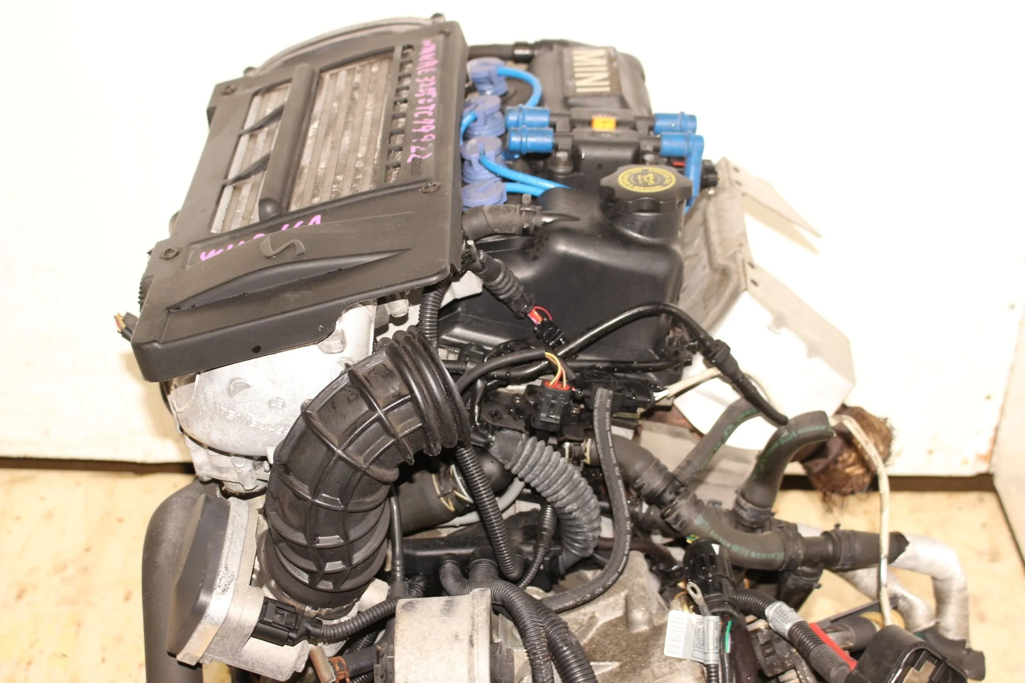 2002 2003 2004 2005 2006 Mini Cooper S Engine 1.6L SOHC Supercharged Motor and Automatic Transmission - Image 12
