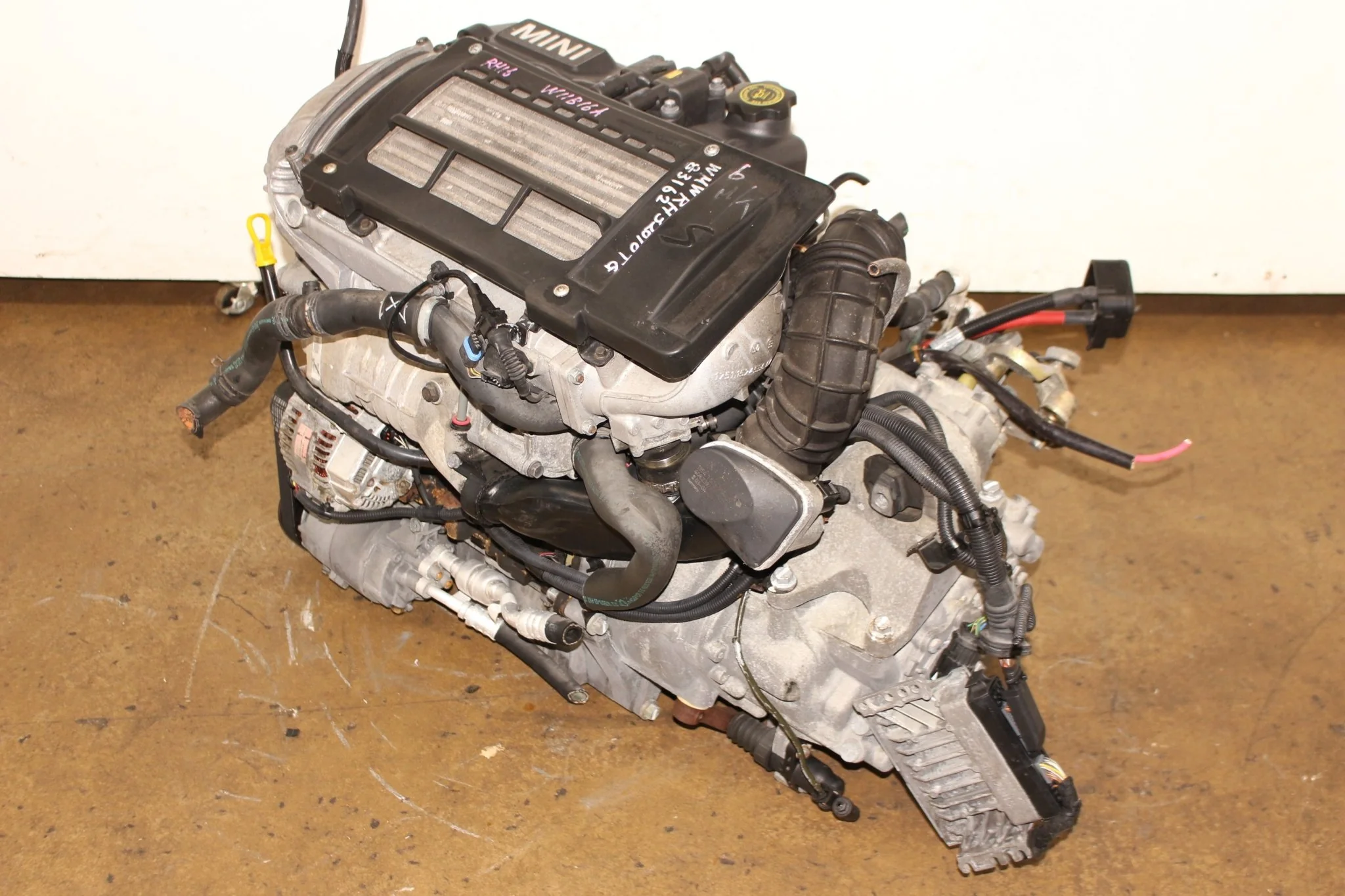 2002 2003 2004 2005 2006 Mini Cooper S Engine 1.6L SOHC Supercharged Motor Manual Transmission - Image 4