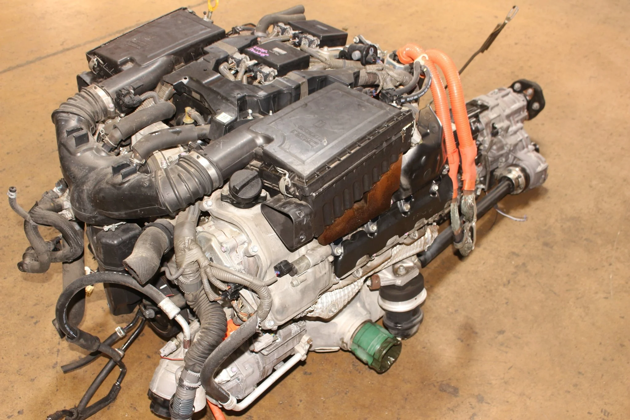 2008 2009 2010 2011 2012 2013 2014 2015 2016 Lexus LS600H 5.0L Hybrid V8 Engine JDM 2UR 2UR-FSE AWD Motor - Image 4