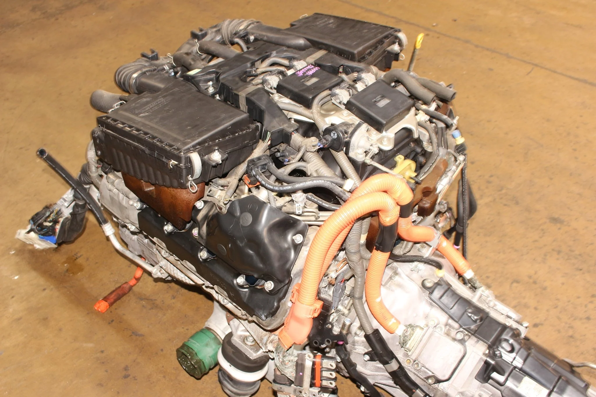 2008 2009 2010 2011 2012 2013 2014 2015 2016 Lexus LS600H 5.0L Hybrid V8 Engine JDM 2UR 2UR-FSE AWD Motor - Image 7