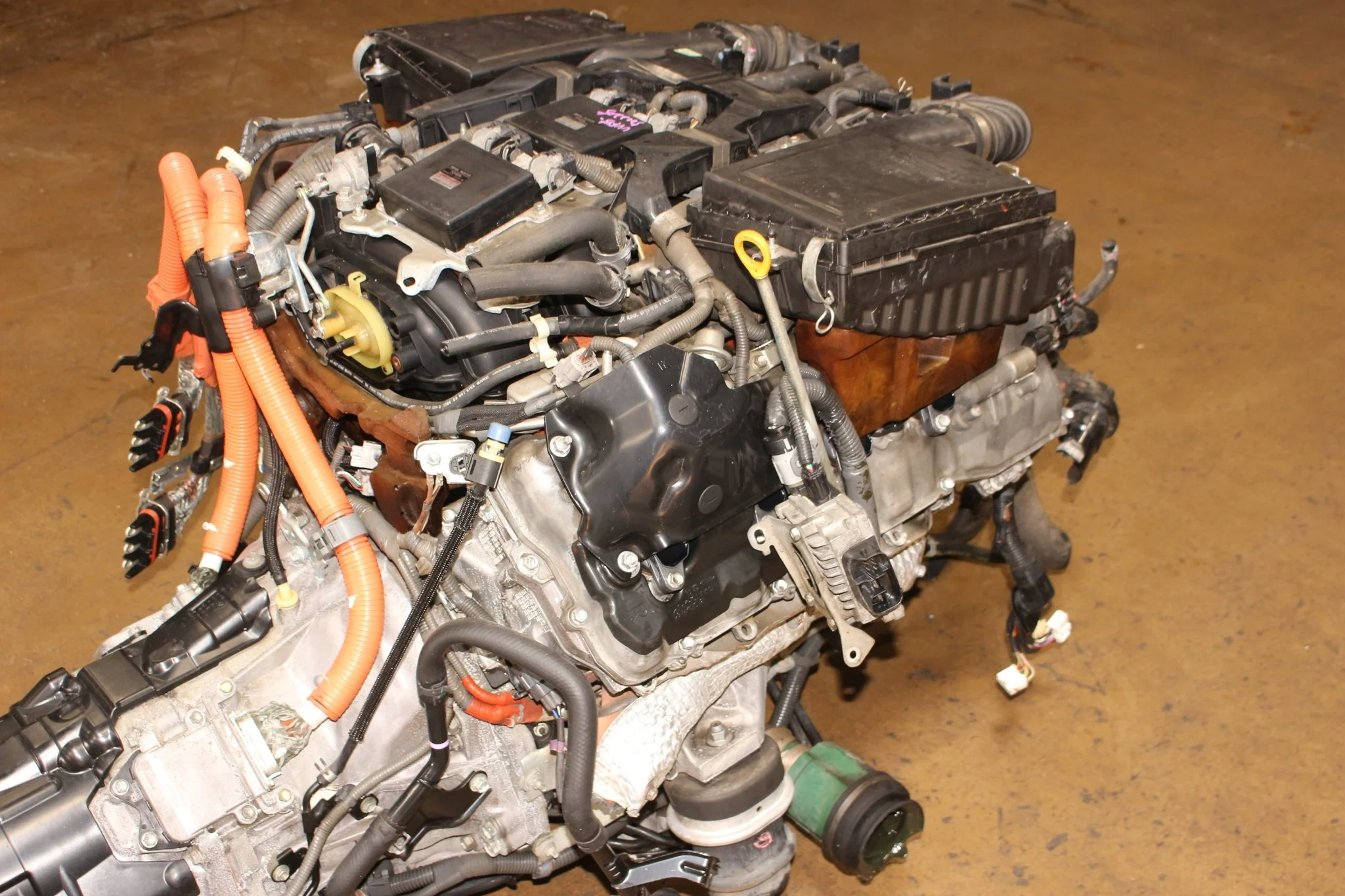 2008 2009 2010 2011 2012 2013 2014 2015 2016 Lexus LS600H 5.0L Hybrid V8 Engine JDM 2UR 2UR-FSE AWD Motor - Image 9