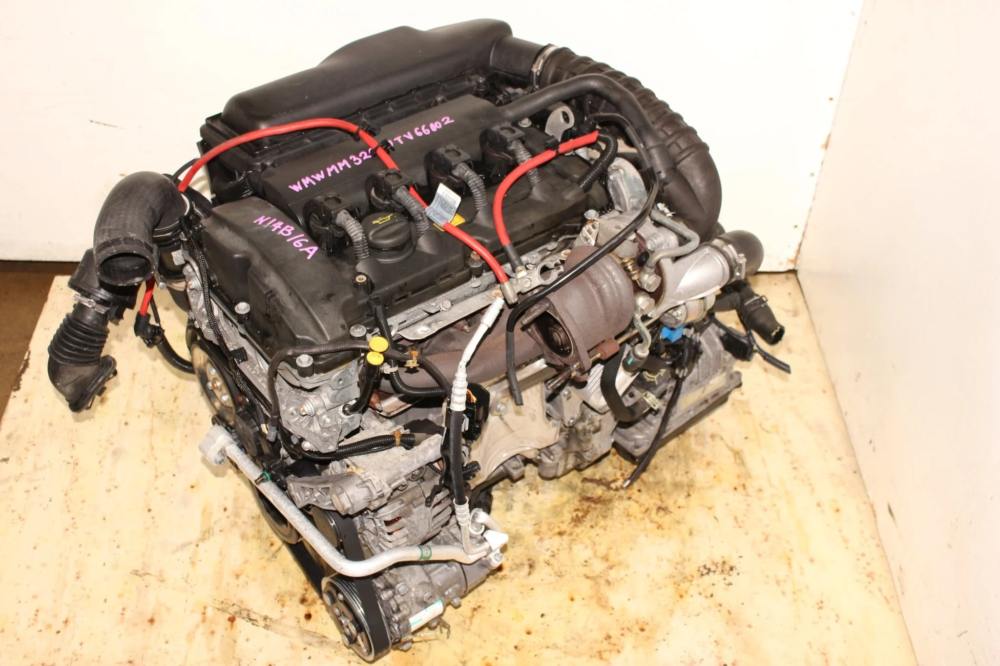 2011 2012 2013 2014 2015 2016 Mini Cooper S Engine Automatic Transmission 1.6L Turbo Motor - Image 4