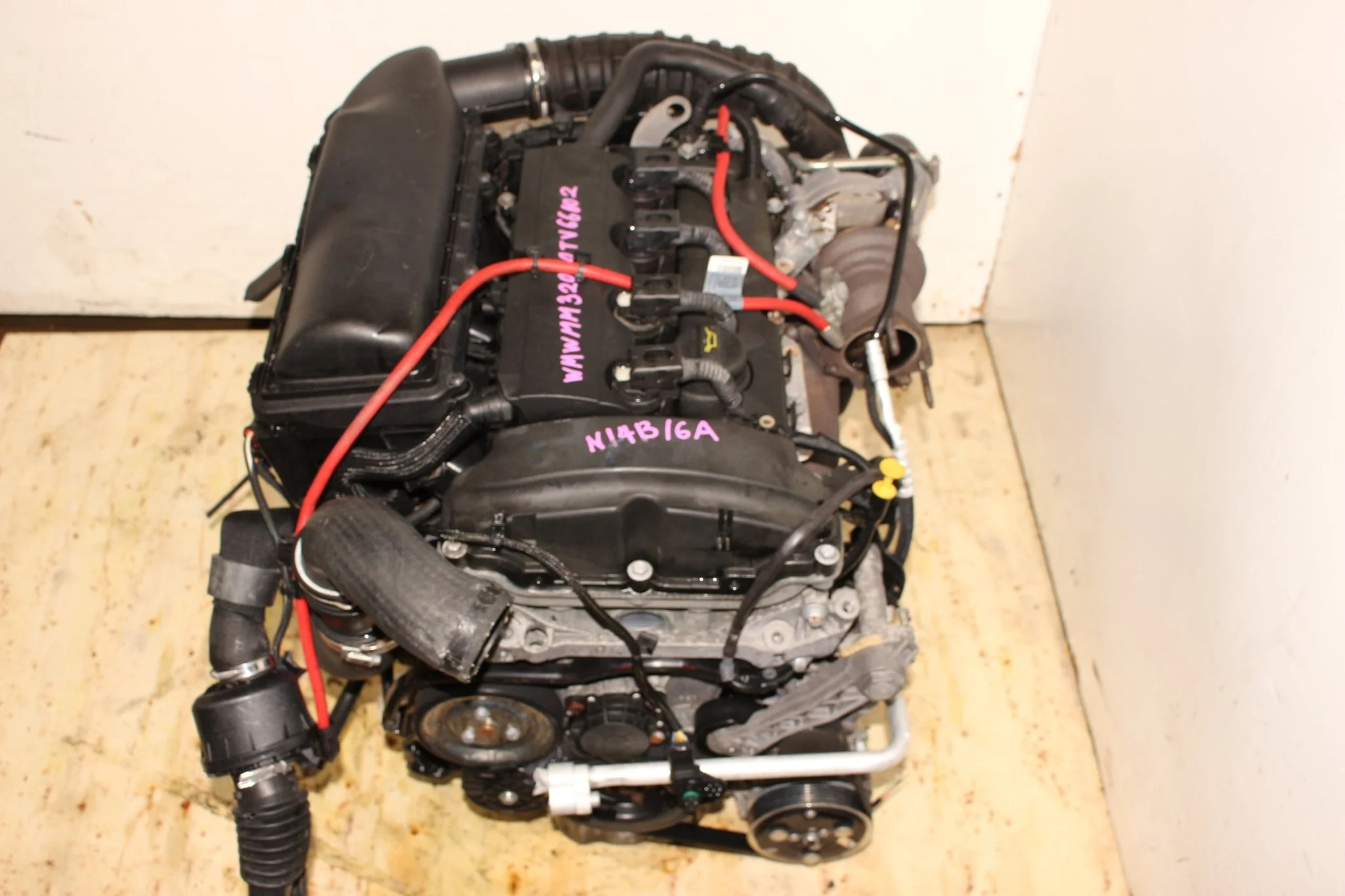2011 2012 2013 2014 2015 2016 Mini Cooper S Engine Automatic Transmission 1.6L Turbo Motor - Image 6