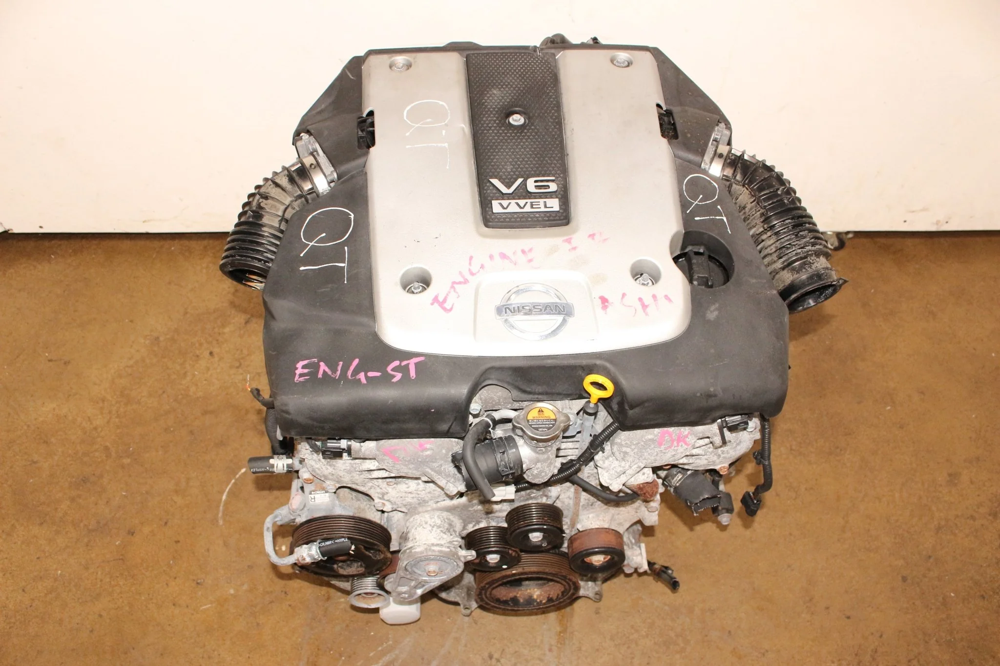 2015 2016 Infiniti Q60 Engine 3.7L VQ37HR AWD JDM Motor 4X4 - Image 3