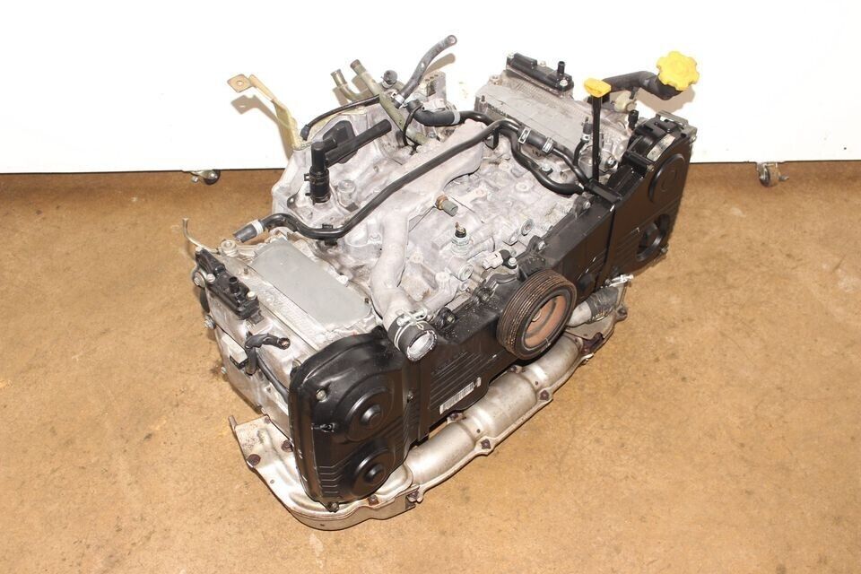 2002-2005 Subaru Impreza WRX Turbo JDM Engine Non-AVCS 2.0L EJ205 Long Block - Image 9