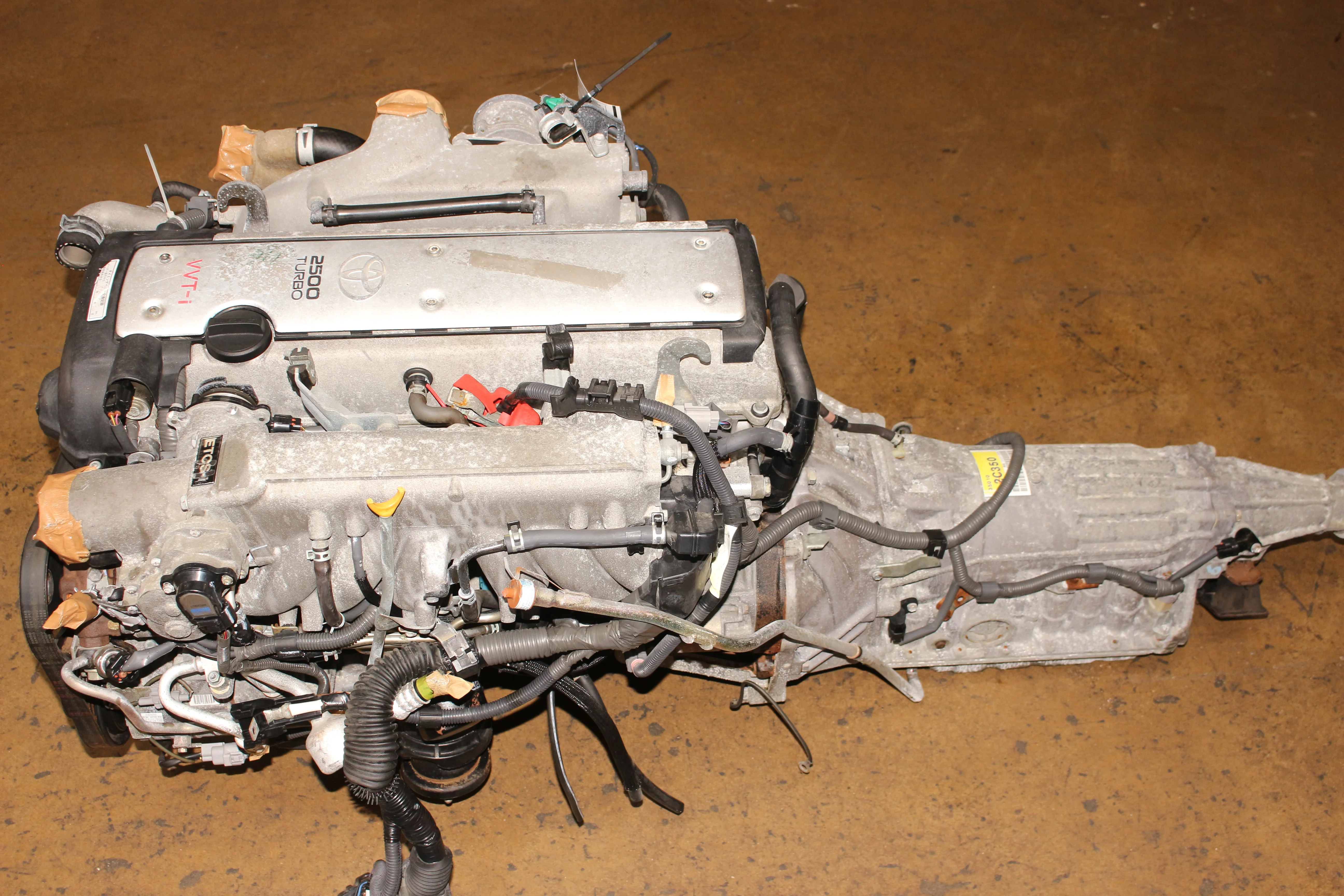 JDM Toyota 1JZ-GTE VVTi 2.5L Turbo Engine Front Sump Motor 1JZGTE ETCS-i Transmission - Image 4