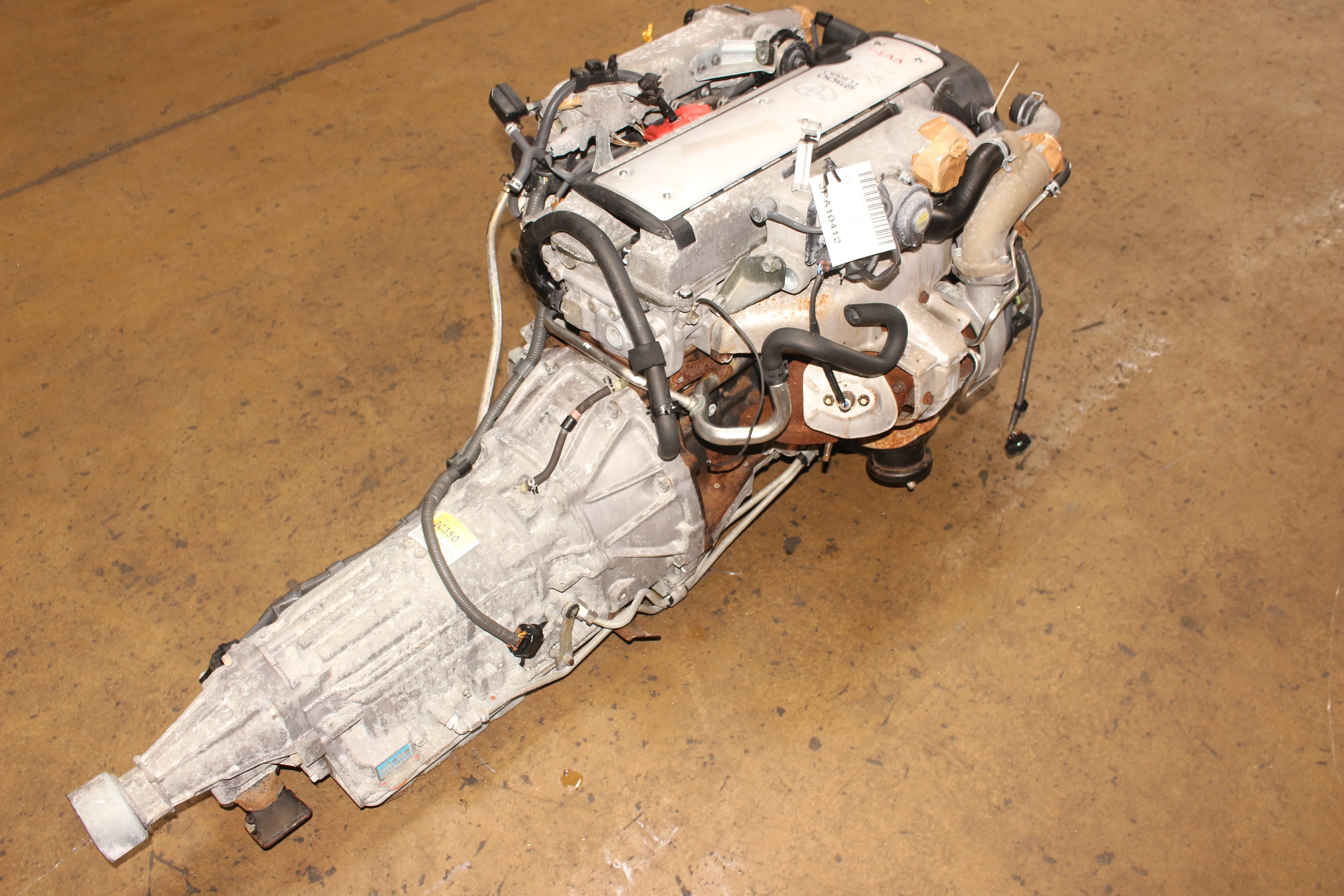 JDM Toyota 1JZ-GTE VVTi 2.5L Turbo Engine Front Sump Motor 1JZGTE ETCS-i Transmission - Image 8