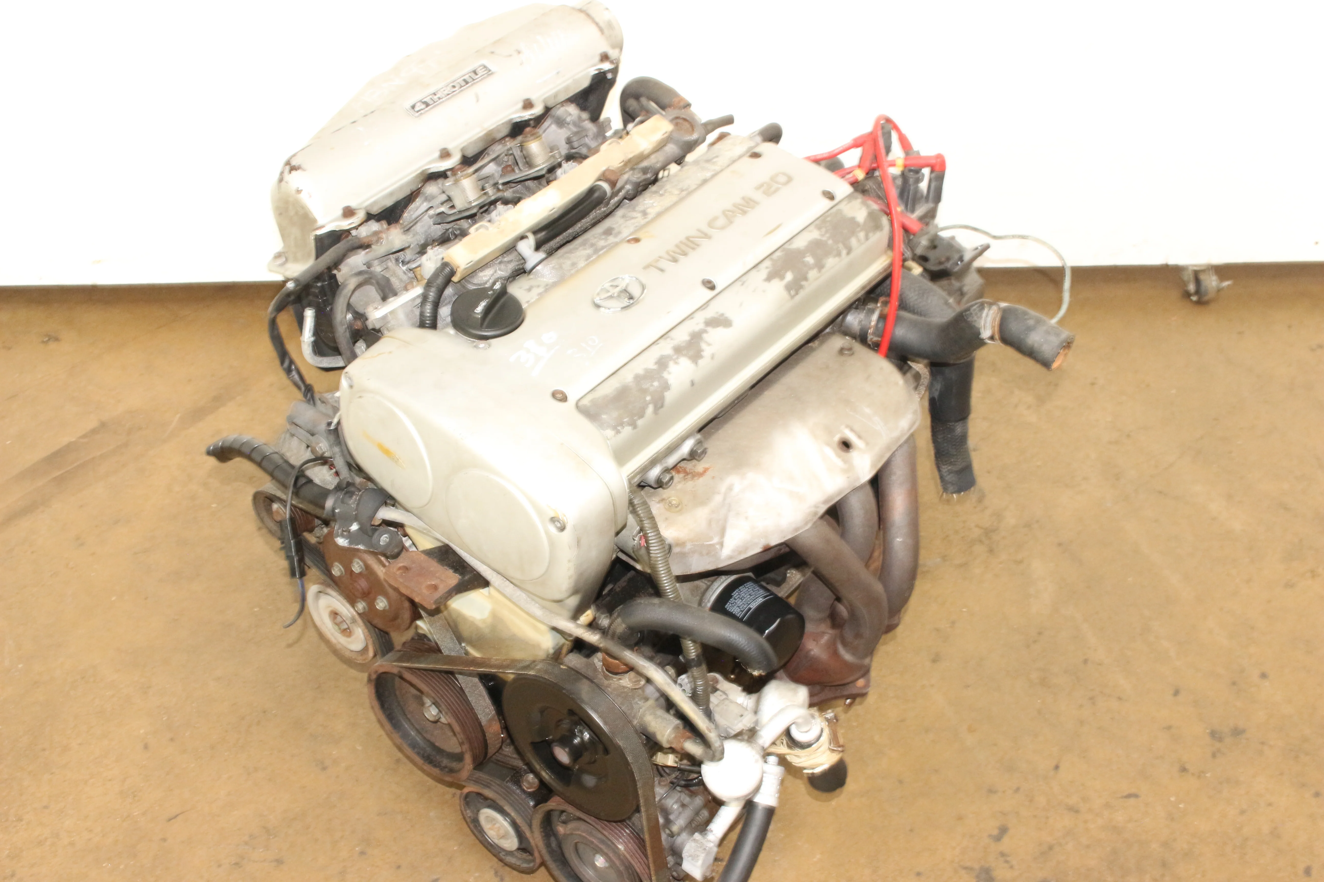 JDM Toyota Levin Corolla 4AGE Silver-Top 20-Valve 4A-GE 1.6L Engine 5-Speed Transmission - Image 13