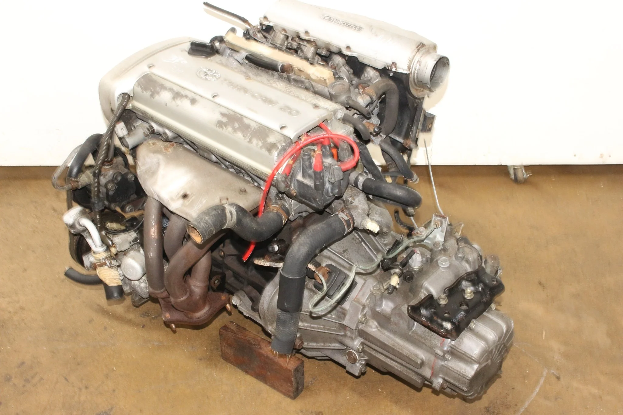 JDM Toyota Levin Corolla 4AGE Silver-Top 20-Valve 4A-GE 1.6L Engine 5-Speed Transmission - Image 4