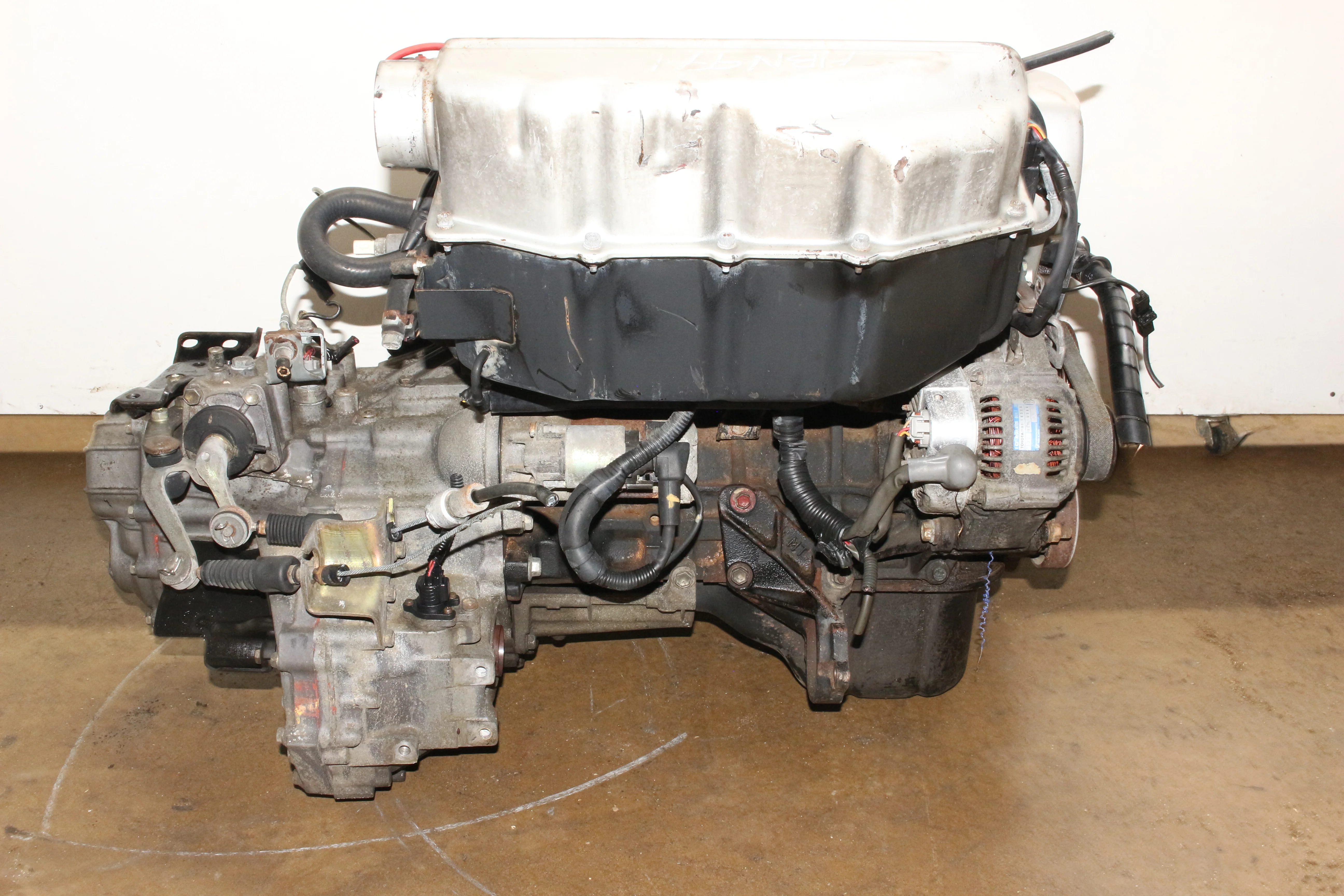 JDM Toyota Levin Corolla 4AGE Silver-Top 20-Valve 4A-GE 1.6L Engine 5-Speed Transmission - Image 9