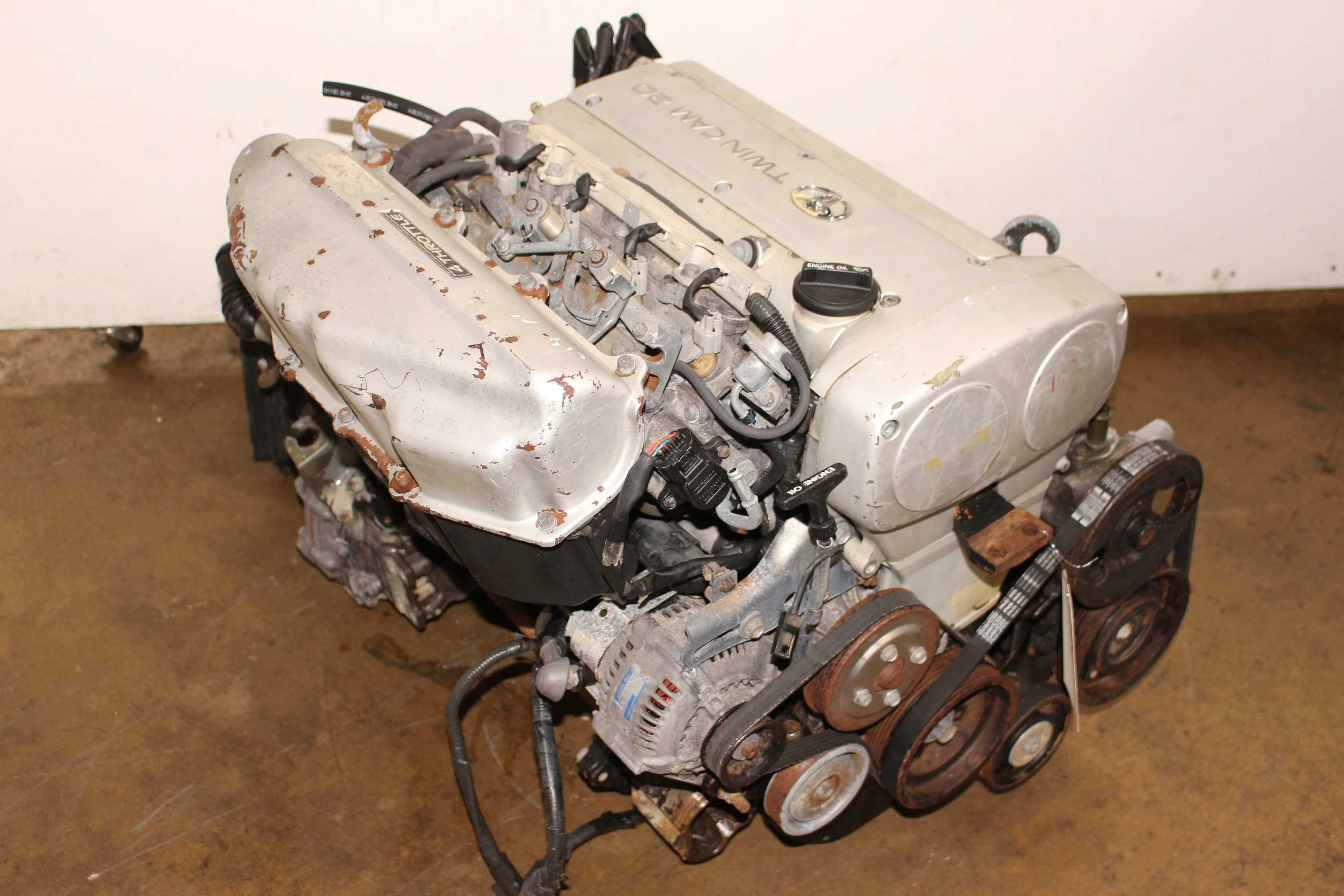 JDM Toyota Levin Corolla 4AGE Silver-Top 20-Valve 4A-GE 1.6L Engine 5-Speed Trans - Image 11