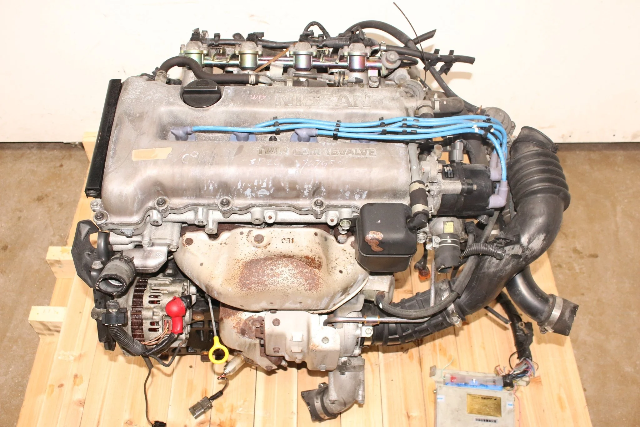 Nissan Avenir Turbo Engine FWD JDM 4-Cylinder 2.0L SR20DET Motor SR20 Bluebird