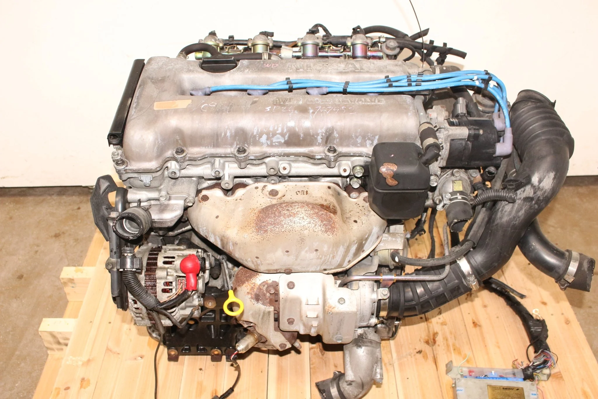 Nissan Avenir Turbo Engine FWD JDM 4-Cylinder 2.0L SR20DET Motor SR20 Bluebird - Image 2