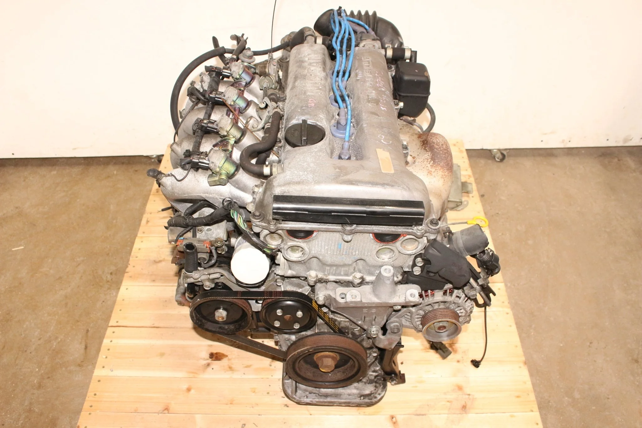Nissan Avenir Turbo Engine FWD JDM 4-Cylinder 2.0L SR20DET Motor SR20 Bluebird - Image 9